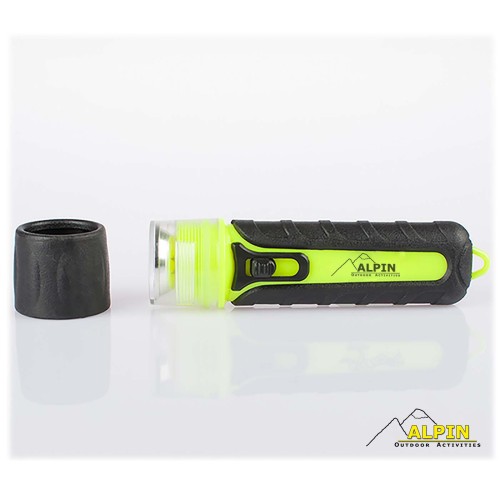 Φακος Καταδυτικος 320LM + Κορδόνι + 4*Duracell AA + 2*O-rings + Γράσσο