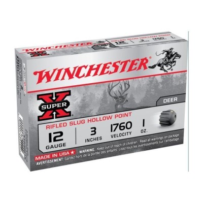ΦΥΣΙΓΓΙΑ ΜΟΝΟΒΟΛΑ WINCHESTER Super-X RIFLED SLUG MAGNUM Cal.12