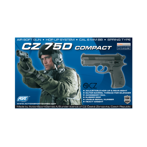 ΠΙΣΤΟΛΙ SOFT SPRING, ASG, CZ75D Compact,HWA ΠΙΣΤΟΛΙ SOFT SPRING, ASG, CZ75D Compact,HWA