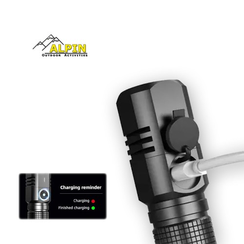 Φακός AlpinOutdoor FOCUS Τσεπης 600Lm