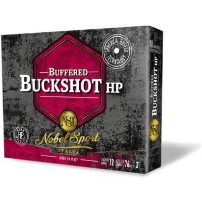 CAL.12 BUFFERED BUCKSHOT 6+1 HP 44g MAGNUM ΦΥΣΙΓΓΙΑ ΚΥΝΗΓΙΟΥ (ΔΡΑΜΙΑ) NOBEL SPORT ITALIA