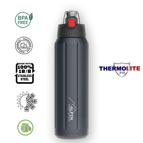 Θερμός Ανοξειδωτο SUS316 Alpin Outdoor - Μόνωση 6 στρωμάτων 450ml