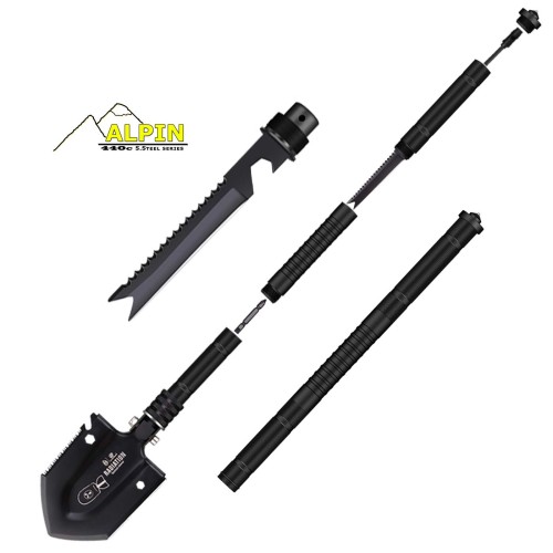 TACTICAL Φτυαρι,440C Steel,Aluminum 7075,16.8 13.5cm - 68cm TACTICAL Φτυαρι,440C Steel,Aluminum 7075,16.8 13.5cm - 68cm