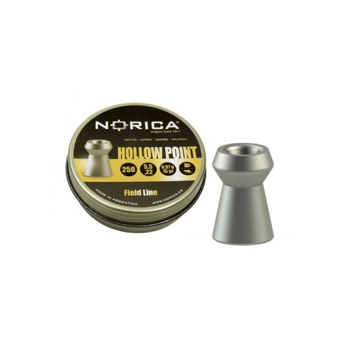 Norica Βολίδες Hollow Point 250, 5.5mm Norica Βολίδες Hollow Point 250, 5.5mm