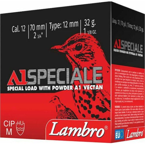 Lambro Φυσίγγια A1 Speciale 32gr 25τμχ