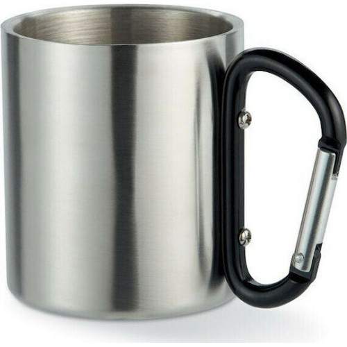Κούπα Ανοξείδωτη με Γάντζο Ασφαλείας 300ml